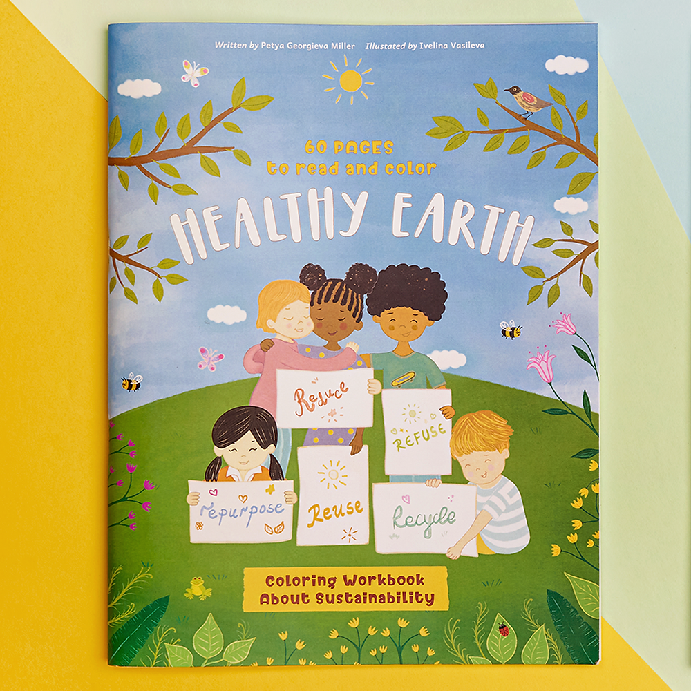 Healthy Earth Kid's Coloring Book
