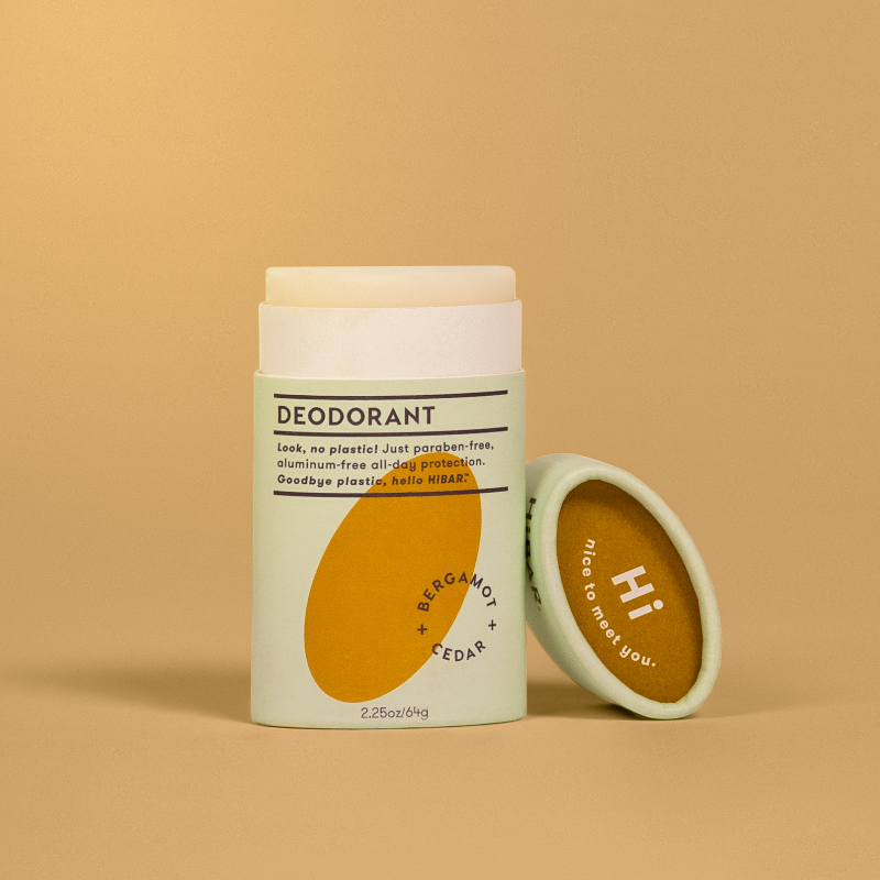 HiBar Deodorant - Bergamot + Cedar